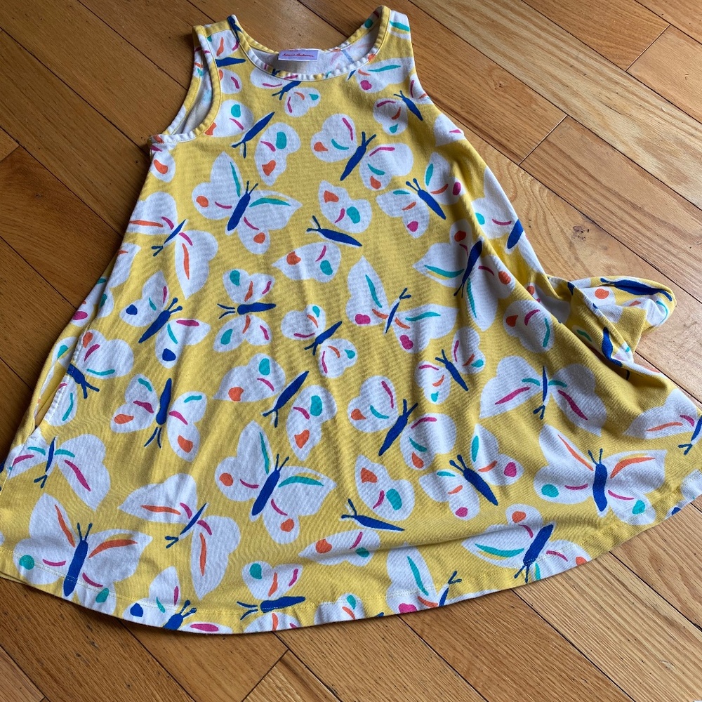 Hanna andersson swing dress with pockets  size 6